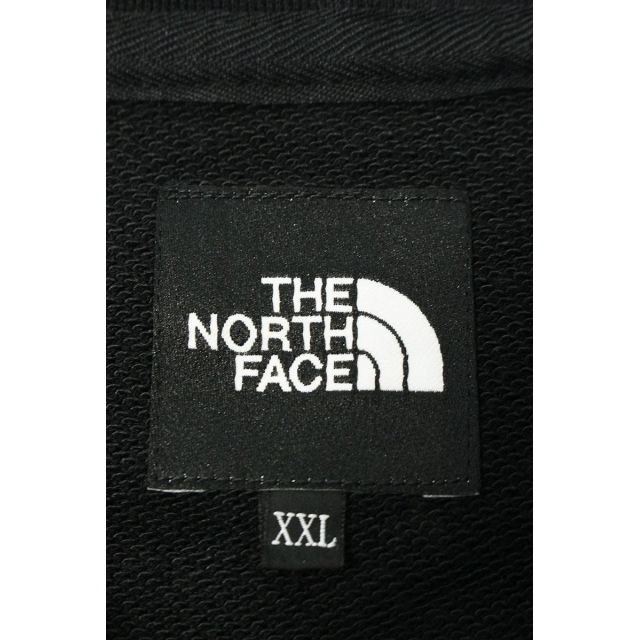 ザ・ノースフェイス NT11952 SQUARE LOGO FULL ZIP HOODIE ロゴ刺繍ジップアップパーカー メンズ XXLパーカー