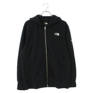 ザノースフェイス(THE NORTH FACE)のザ・ノースフェイス NT11952 SQUARE LOGO FULL ZIP HOODIE ロゴ刺繍ジップアップパーカー メンズ XXL(パーカー)