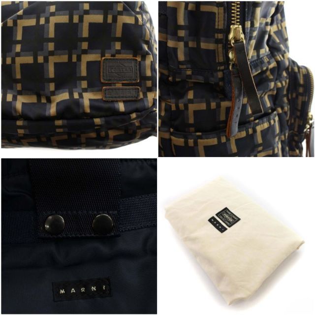 MARNI PORTER 吉田カバン コンバーティブルリュック 紺 - リュック