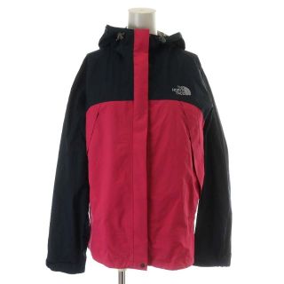 ザノースフェイス(THE NORTH FACE)のザノースフェイス ドットショットジャケット フード L ピンク 紺(ブルゾン)