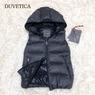 希少✨DUVETICA ダウンベスト チェルッティ カシミヤ混 フード着脱可能