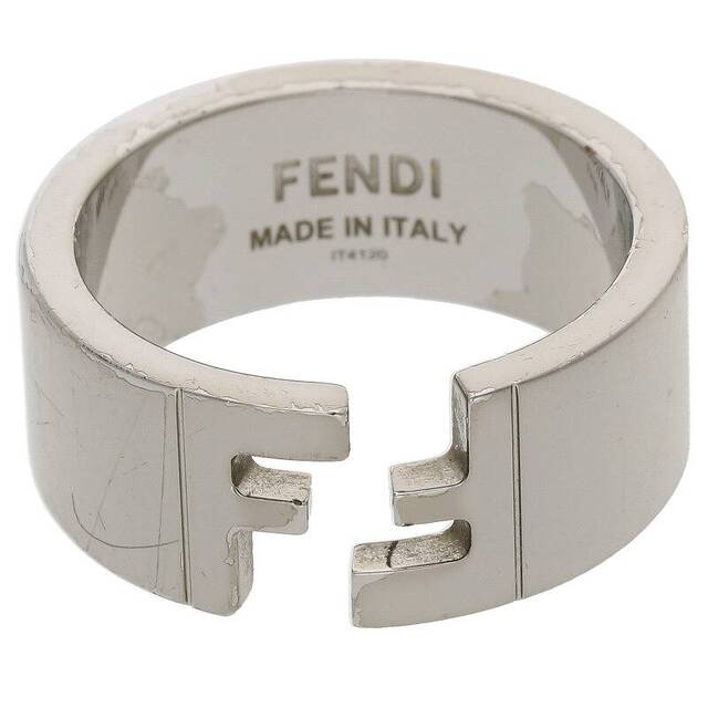 FENDI(フェンディ)のフェンディ IT4120 FFモチーフリング メンズ 18.5号/S メンズのアクセサリー(リング(指輪))の商品写真