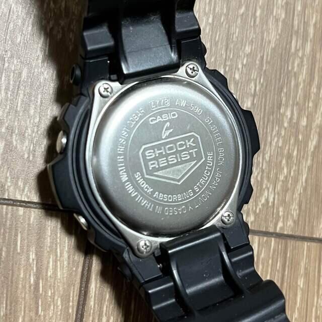 G-SHOCK(ジーショック)のG-SHOCK RESIST AW 590 メンズの時計(その他)の商品写真