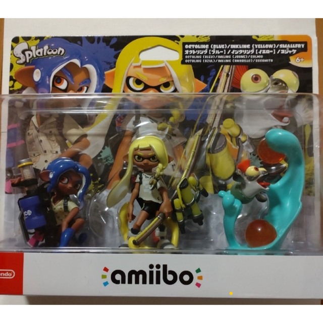 開店祝い トリプルセット(スプラトゥーン 【新品未開封】amiibo 【24