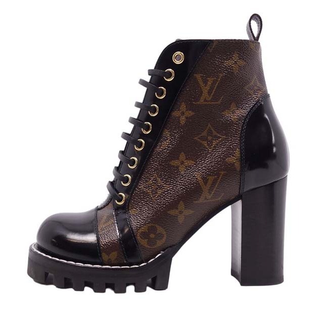 LOUIS VUITTON - 美品 ルイヴィトン LOUIS VUITTON ブーツ LOUIS VUITTON - 美品 ルイヴィトン LOUIS VUITTON ブーツ