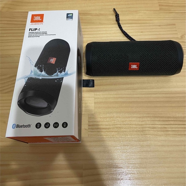 JBL FLIP4 BLACK Bluetoothスピーカー