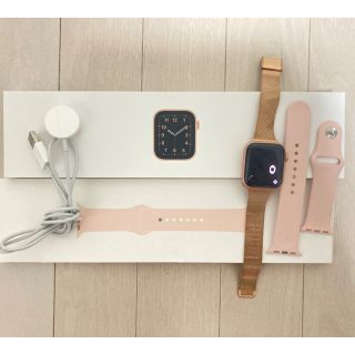アップルウォッチ(Apple Watch)のAPPLE WATCH SE 40 GOAL PNS130-(その他)