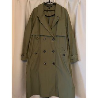 ザラ(ZARA)の美品⭐️ ZARA trf  ロングトレンチコート　ミリタリー(トレンチコート)