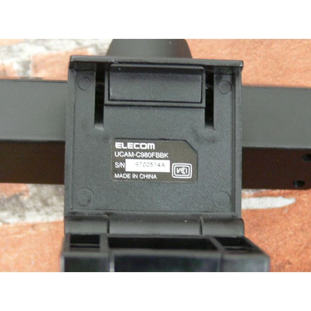 ELECOM(エレコム)のELECOM UCAM-C980FBBK (Webカメラ) スマホ/家電/カメラのPC/タブレット(PC周辺機器)の商品写真