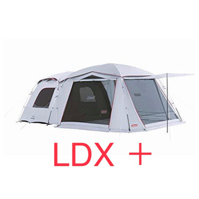 約36×75cm重量Coleman コールマン タフスクリーン2ルーム ハウス LDX + 新品