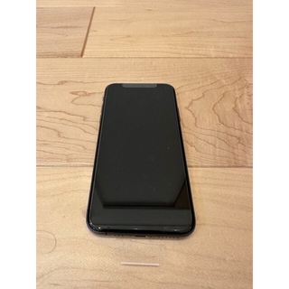 アイフォーン(iPhone)の【未使用品】SIMフリーiPhoneXS256GB/スペースグレイ(スマートフォン本体)