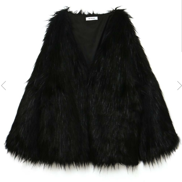 Oversize Fur Jacket Melt The Lady アウター | goodpoli.clinic