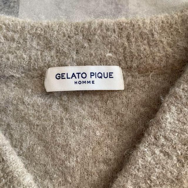 gelato pique(ジェラートピケ)のジュリアン724様専用 ジェラートピケ オム アルパカ混 カーディガン メンズのトップス(カーディガン)の商品写真
