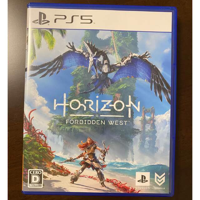 PlayStation4(プレイステーション4)のHorizon Forbidden West PS5 エンタメ/ホビーのゲームソフト/ゲーム機本体(家庭用ゲームソフト)の商品写真