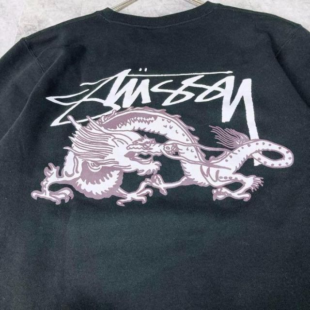 stussy dragon トレーナー　龍