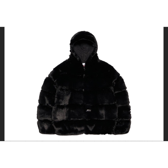 Supreme wtaps FAUX FUR HOODED JACKET 黒 | hartwellspremium.com