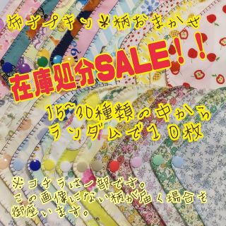 ◆布ナプキン（ライナー）10枚セット〈おりもの・軽い日用〉一部訳あり(その他)