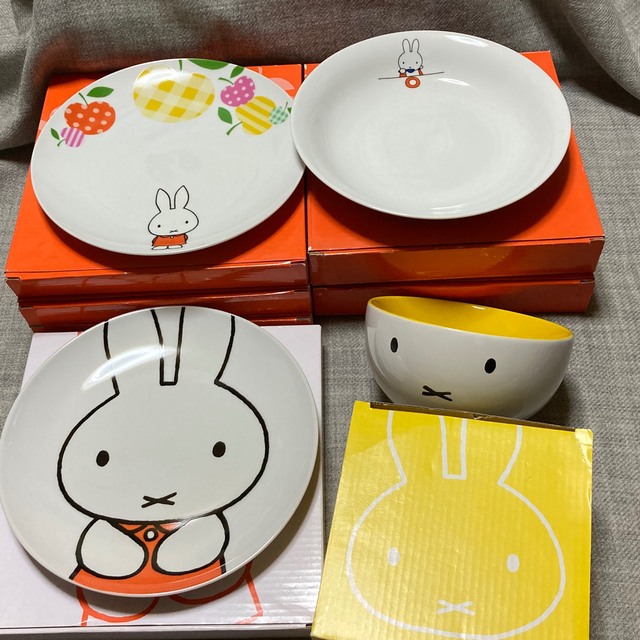 miffy(ミッフィー)のミッフィー　ランチプレート　カレープレート インテリア/住まい/日用品のキッチン/食器(食器)の商品写真