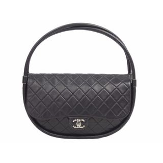 シャネル(CHANEL)の新品同様品 CHANEL シャネル マトラッセ フラフープバッグ ラムスキン ミニ ブラック 美品 中古 17番 41350(ハンドバッグ)