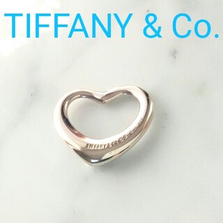 ティファニー(Tiffany & Co.)のティファニー　TIFFANY　オープンハート　ミディアム　M 　ミディアム(ネックレス)