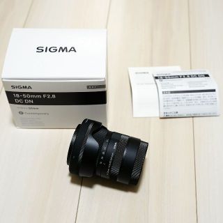 SIGMA - SIGMA 18-50mm F2.8 DC DN ソニーEマウント 美品の通販