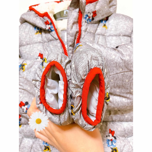 GAP Kids(ギャップキッズ)のギャップ　美品　上着　コート　110cm ミニーちゃん キッズ/ベビー/マタニティのキッズ服女の子用(90cm~)(ジャケット/上着)の商品写真