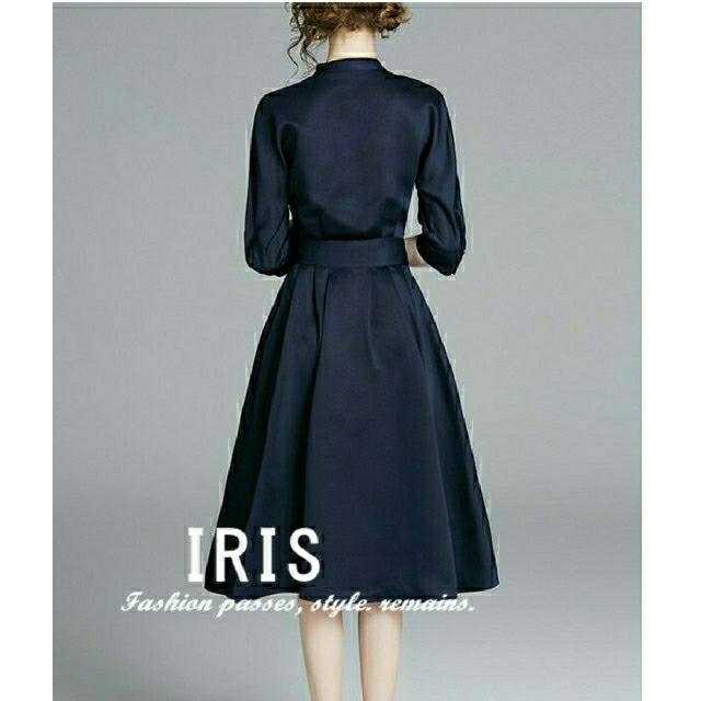 Iris(イリス)の新品☆フレアワンピース レディースのワンピース(ひざ丈ワンピース)の商品写真