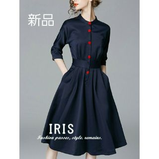 イリス(Iris)の新品☆フレアワンピース(ひざ丈ワンピース)