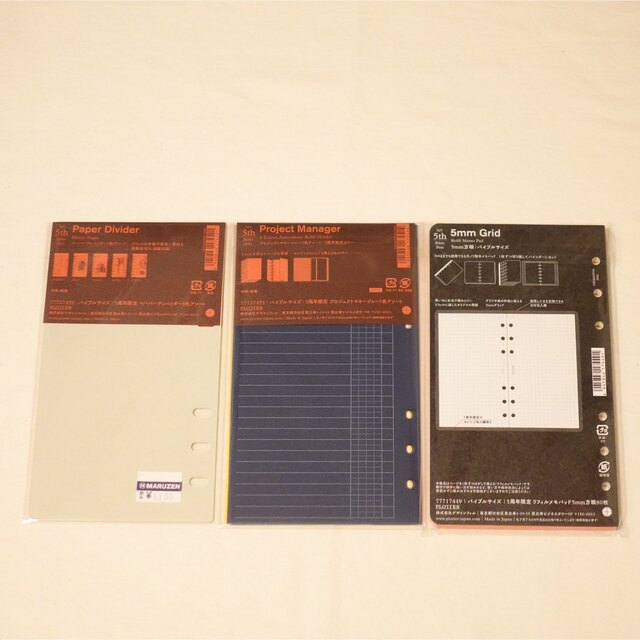 PLOTTER プロッター 5周年限定 プエブロシステム手帳 & リフィルの通販