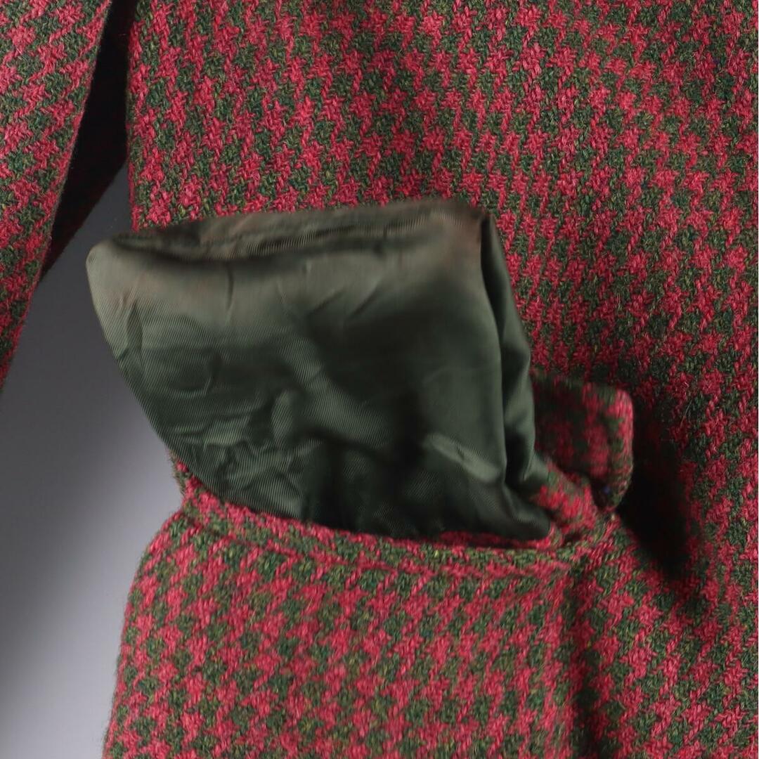 Harris Tweed - 古着 ハリスツイード Harris Tweed 千鳥格子柄 ウール