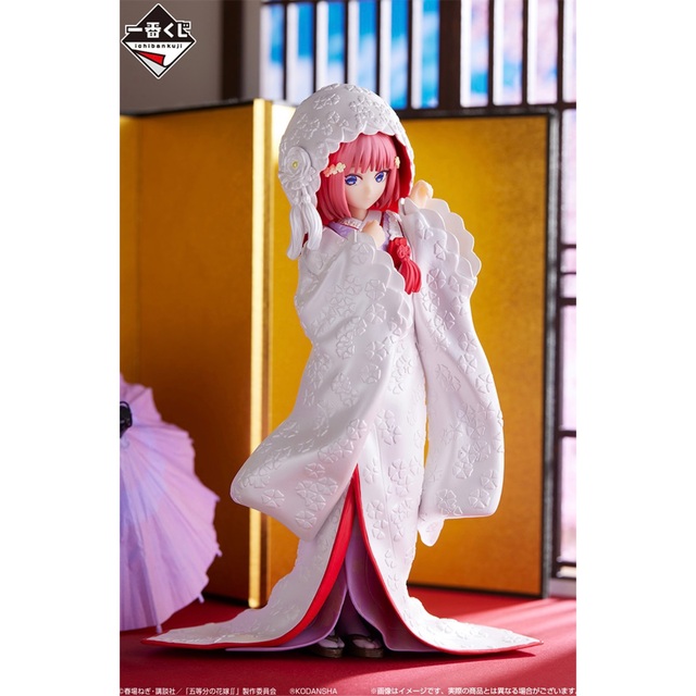 五等分の花嫁 一番くじ B賞 中野二乃 白無垢フィギュア - mercadotech