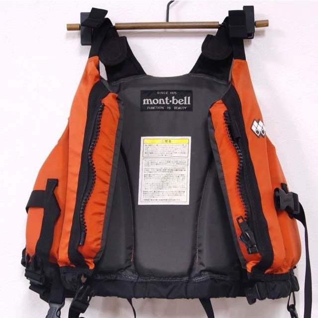 mont bell(モンベル)の美品 モンベル mont-bell フリーダム チャイルド ライフジャケット キッズ 1127529 フローティング ベスト カヌー カヤック アウトドア スポーツ/アウトドアのアウトドア(その他)の商品写真