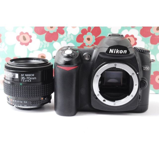 50%OFF】 ❤初心者必見❤️スマホに送れる❤Nikon D50レンズキット