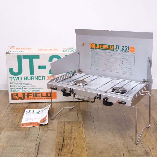 J-フィールド J-FIELD ツーバーナー JT-251 ガスバーナー CB缶 J-フィールド J-FIELD ツーバーナー JT-251 ガスバーナー CB缶