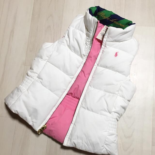 Ralph Lauren(ラルフローレン)のラルフローレン　ベスト　ダウン キッズ/ベビー/マタニティのキッズ服女の子用(90cm~)(ジャケット/上着)の商品写真