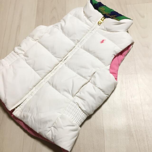 Ralph Lauren(ラルフローレン)のラルフローレン　ベスト　ダウン キッズ/ベビー/マタニティのキッズ服女の子用(90cm~)(ジャケット/上着)の商品写真