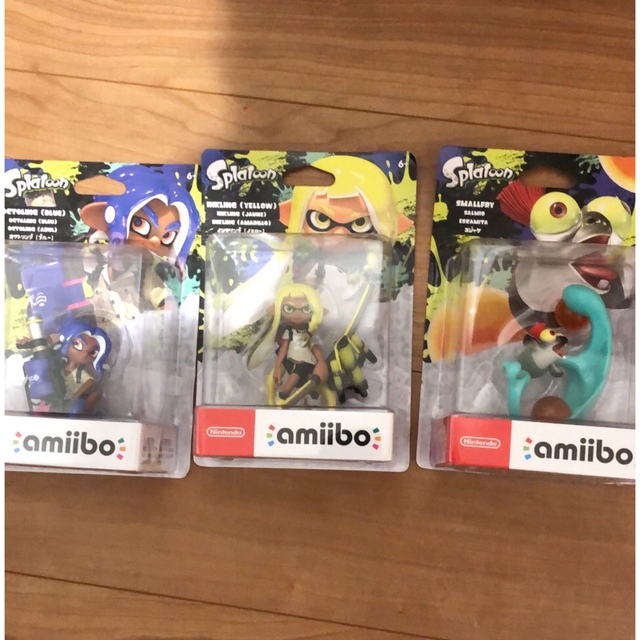 スプラトゥーン　amiibo トリプルセット