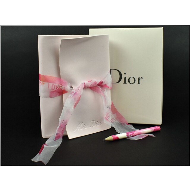 Christian Dior(クリスチャンディオール)の美品 クリスチャンディオール ノートブック エンタメ/ホビーのコレクション(ノベルティグッズ)の商品写真