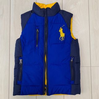 ポロラルフローレン(POLO RALPH LAUREN)のポロラルフローレン　リバーシブルダウンベスト(ジャケット/上着)