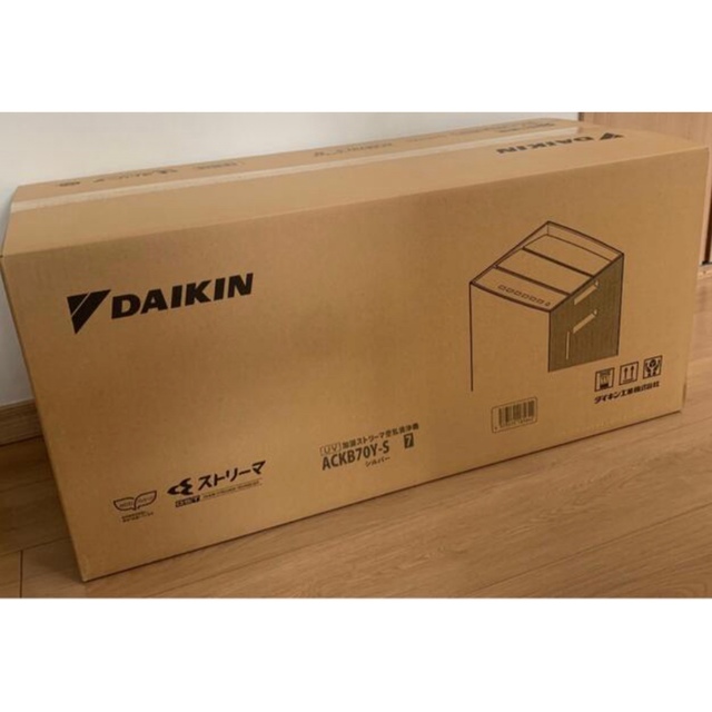 在庫一掃】 DAIKIN - DAIKIN製 UV 加湿ストリーマ空気清浄機 ACKB70Y-S