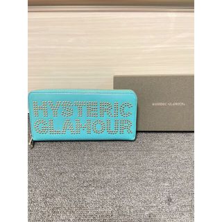 ヒステリックグラマー(HYSTERIC GLAMOUR)のヒステリックグラマー　長財布　希少　ターコイズ(財布)