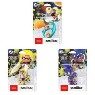 ニンテンドースイッチ(Nintendo Switch)のスプラトゥーン3 amiibo 3体セット(ゲームキャラクター)