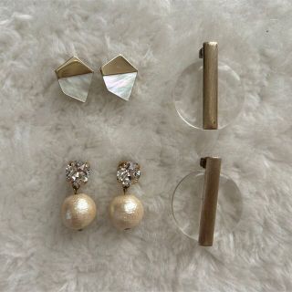 ピアス　3点セット(ピアス)