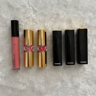 シャネル(CHANEL)のMAC CHANEL YSLリップ6本セット(口紅)