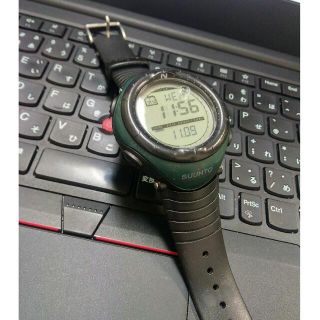 スント(SUUNTO)の希少 初期モデルSUUNTO VECTOR ベクター 深緑(腕時計(デジタル))