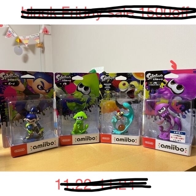 amiibo スプラトゥーン3 4点 新品 【お試し価格！】 www.gold-and-wood.com