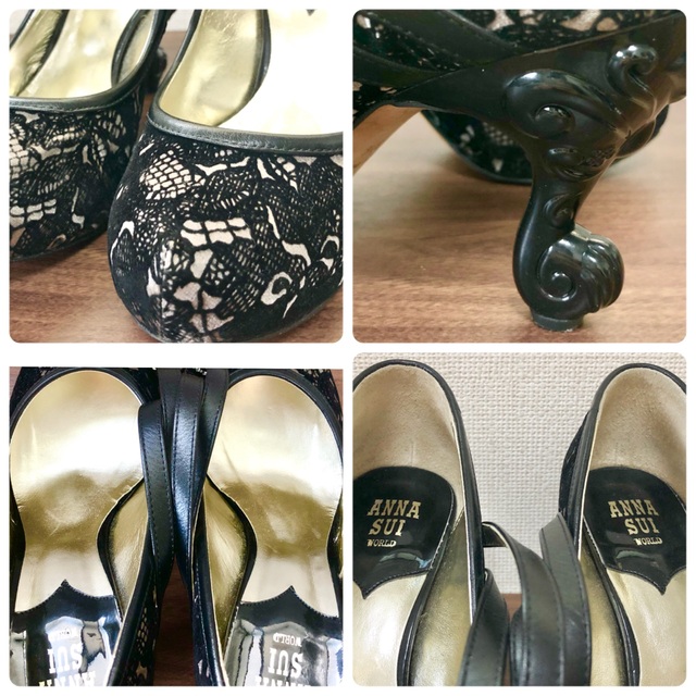 ANNA SUI - 【大人気】ANASUI アナスイ 猫脚 猫足 パンプス ANNA SUI - 【大人気】ANASUI アナスイ 猫脚 猫足 パンプス