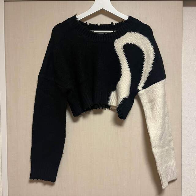 melt the lady メルトザレディ logo nuance knit