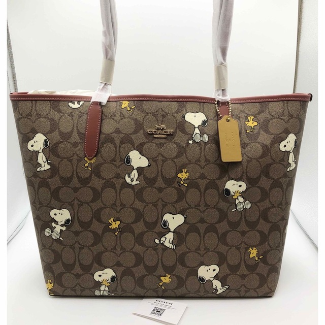 2023特集 【COACH X PEANUTS】シティ トート・シグネチャー
