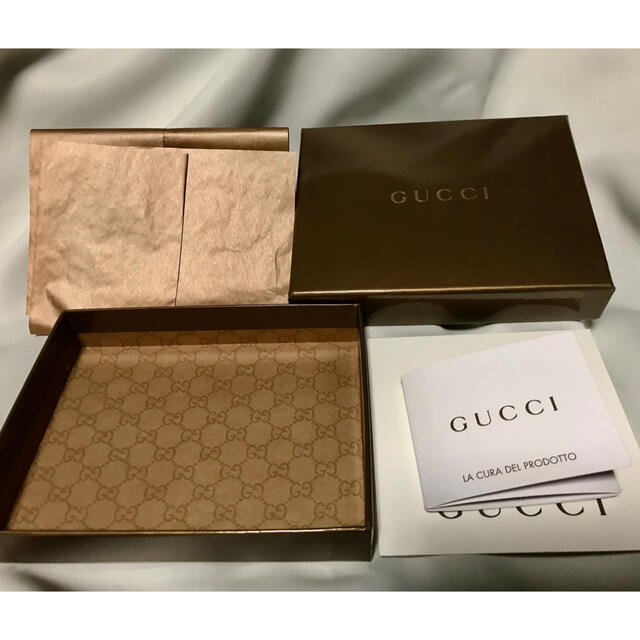 Gucci(グッチ)のGUCCI  箱  付属品あり メンズのファッション小物(折り財布)の商品写真